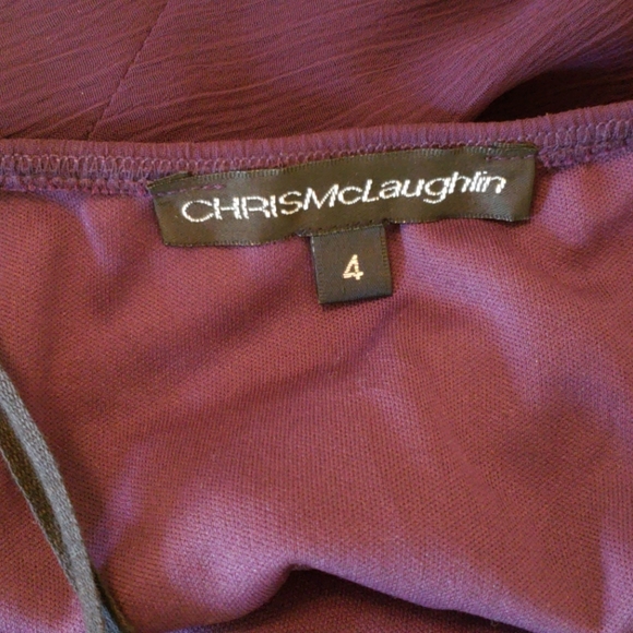 CHRIS MCLAUGHLIN HALTER DRESS - Picture 4 of 6